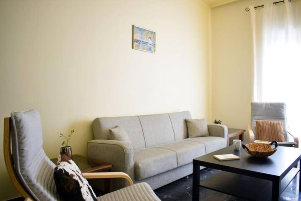 Marble Cool 2-Bedroom Down Town Yard House Kissamos Bagian luar foto